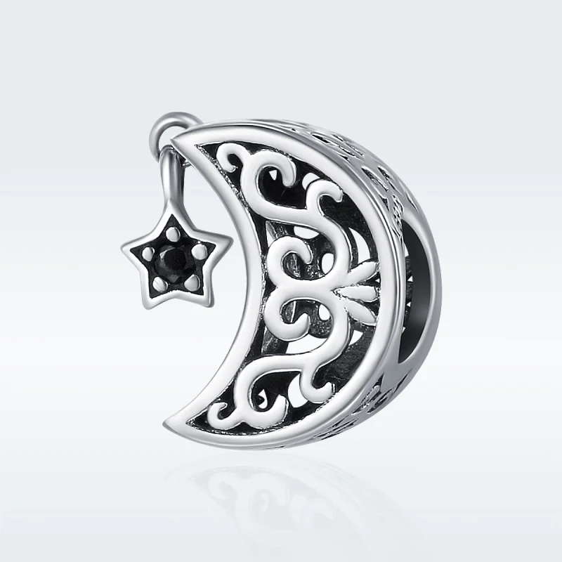 (imagem para) Charm Lua e estrela life Pandora - SCC483 - Visualizar 2