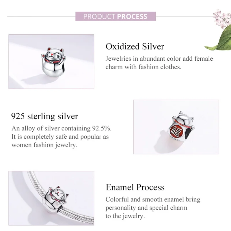 (imagem para) Charm Maneki Neko life Pandora - SCC1178 - Visualizar 5