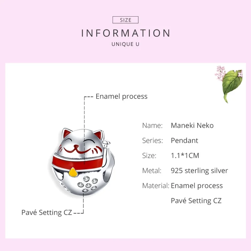 (imagem para) Charm Maneki Neko life Pandora - SCC1374 - Visualizar 6