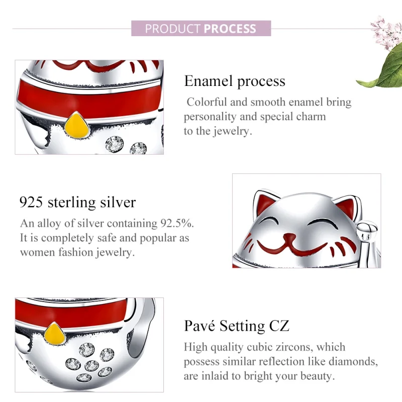 (imagem para) Charm Maneki Neko life Pandora - SCC1374 - Visualizar 7