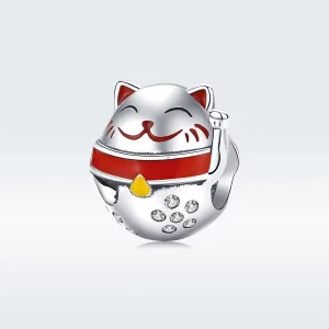(imagem para) Charm Maneki Neko life Pandora - SCC1374