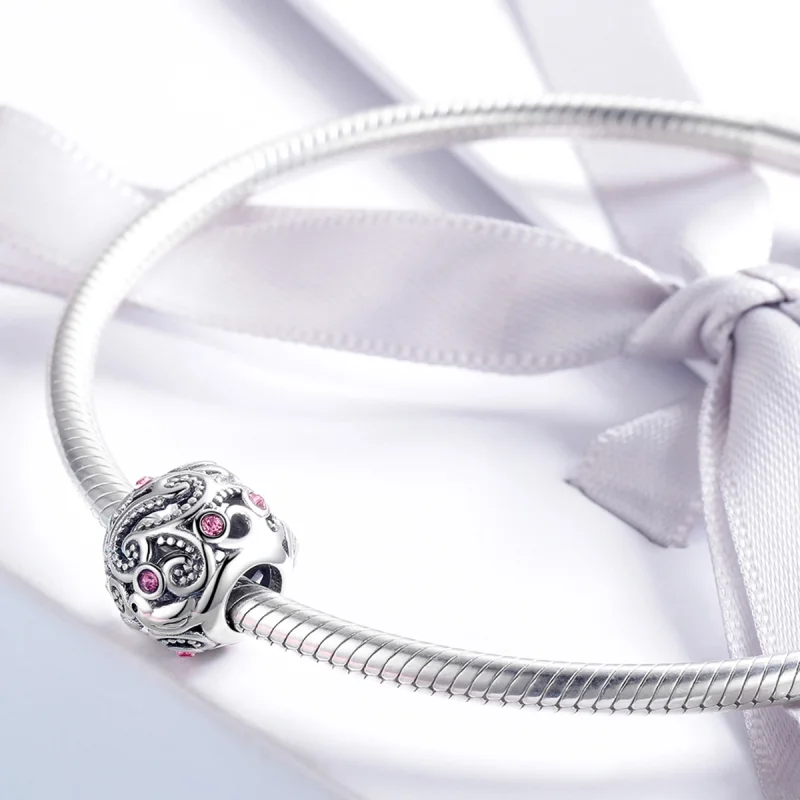 (imagem para) Charm Mensagem de Amor estilo Pandora - SCC1014 - Visualizar 3
