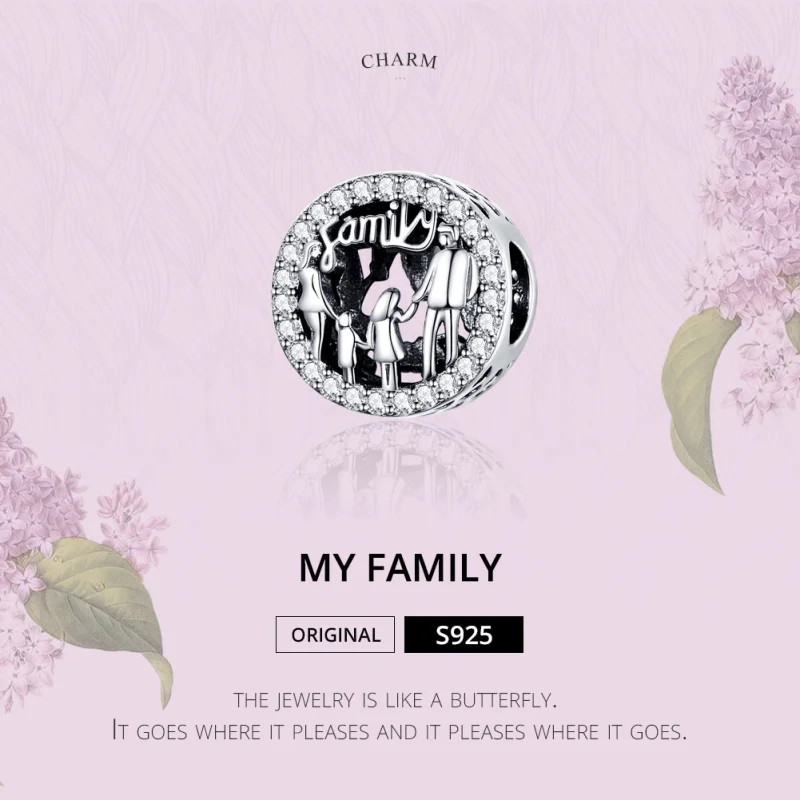 (imagem para) Charm Minha família life Pandora - SCC1184 - Visualizar 2