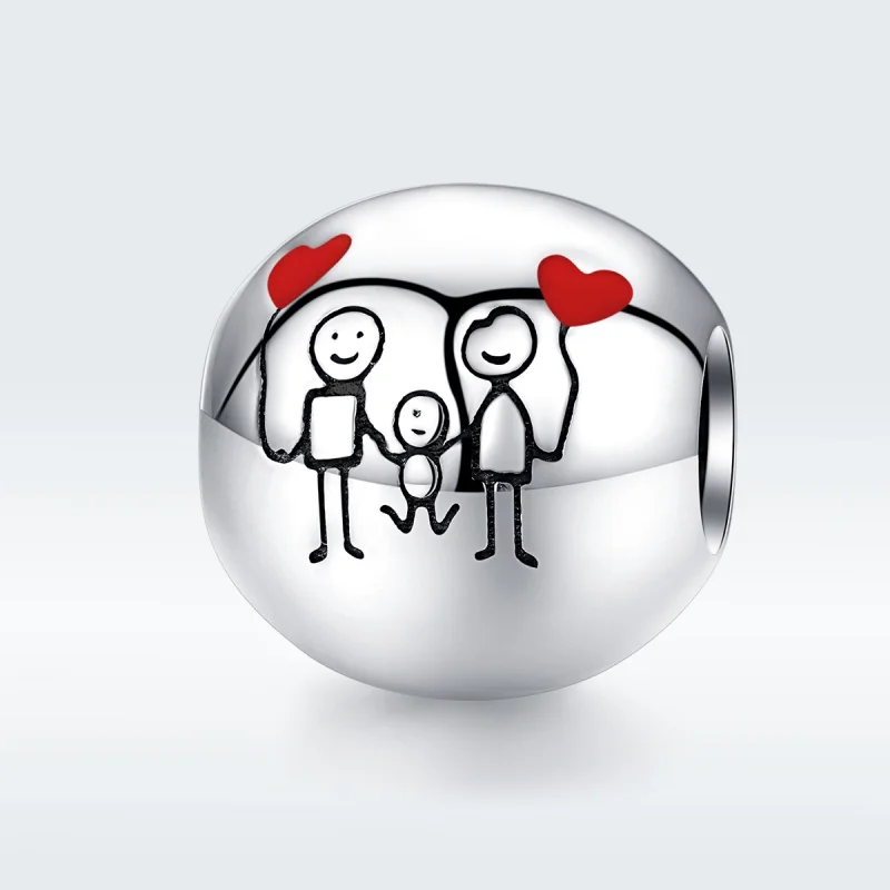 (imagem para) Charm Minha família life Pandora - SCC1339 - Visualizar 5