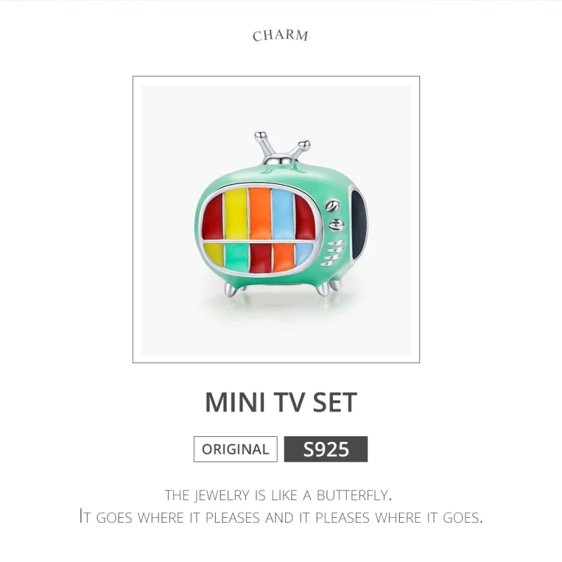 (imagem para) Charm Mini TV colorida estilo Pandora - SCC1861 - Visualizar 6