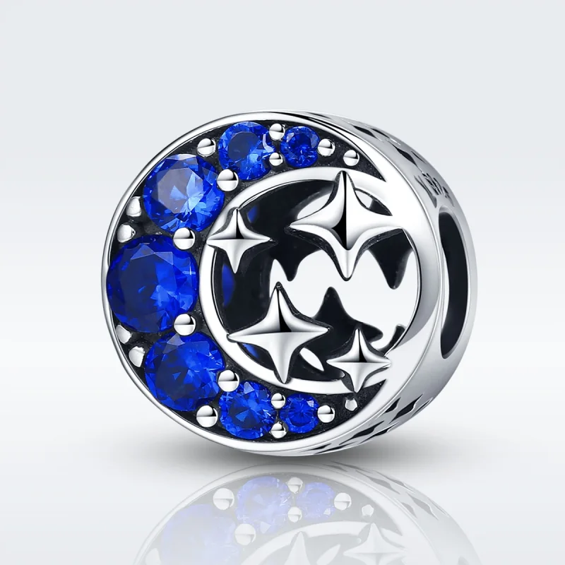 (imagem para) Charm Mito da Lua Estelar estilo Pandora - SCC184 - Visualizar 2