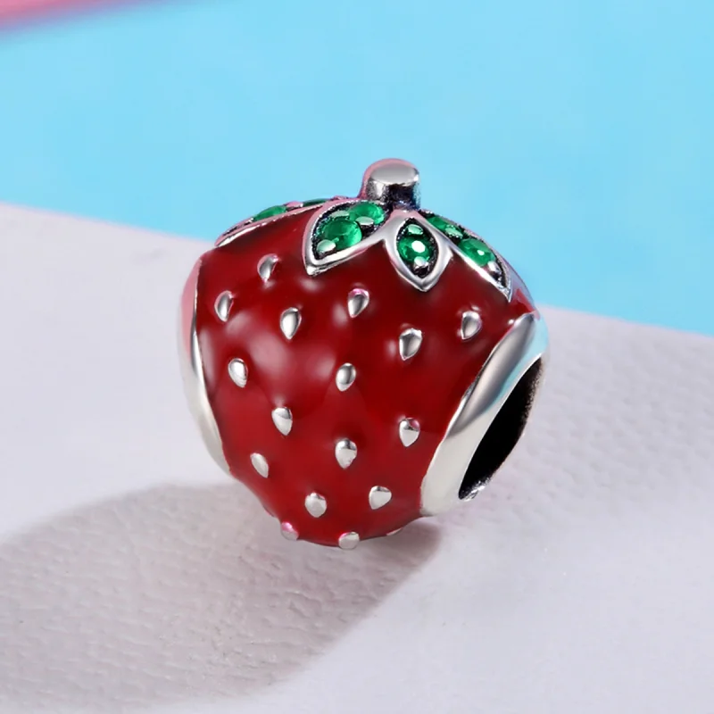 (imagem para) Charm morango life Pandora - SCC369 - Visualizar 3