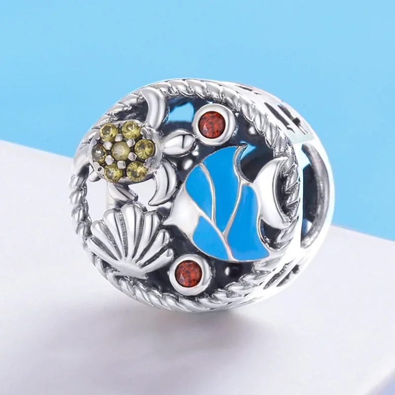 (imagem para) Charm Mundo Subaquático estilo Pandora - SCC683 - Visualizar 3