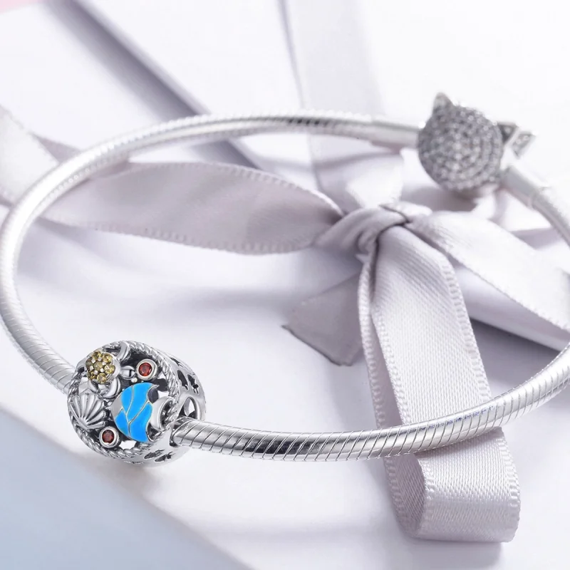 (imagem para) Charm Mundo Subaquático estilo Pandora - SCC683 - Visualizar 4