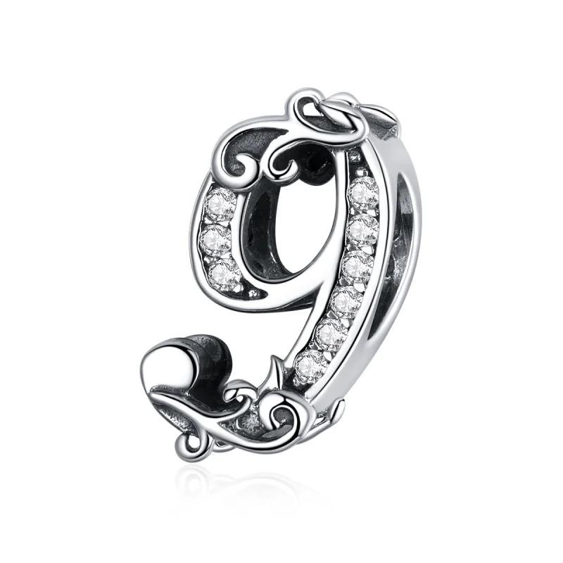 (imagem para) Charm Número 9 life Pandora - SCC1418-9