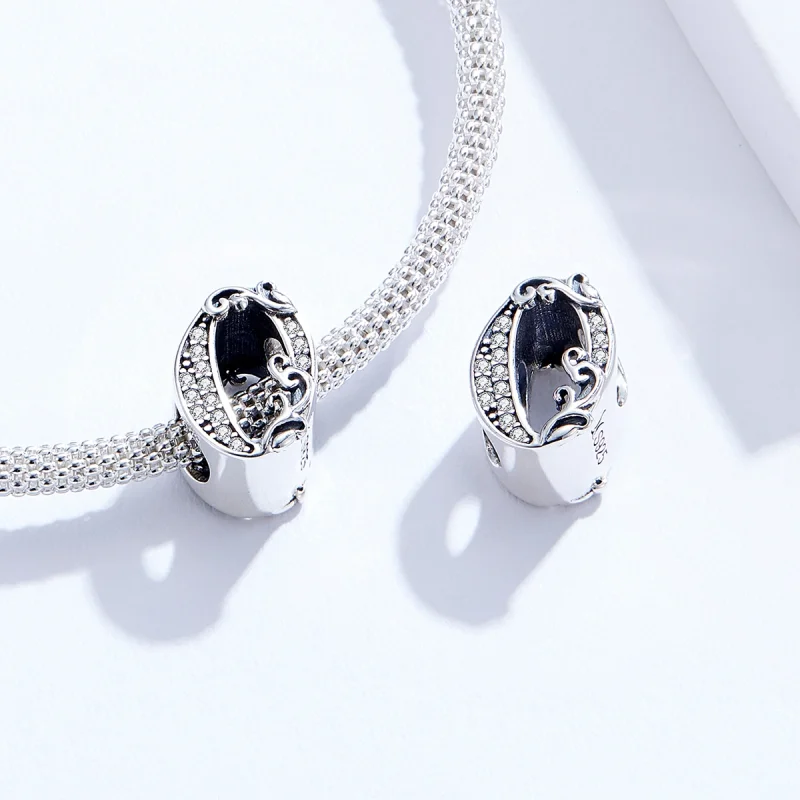 (imagem para) Charm Numero 0 life Pandora - SCC1418-0 - Visualizar 4