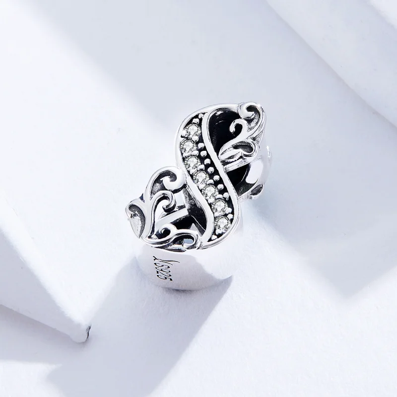 (imagem para) Charm Numero 8 life Pandora - SCC1418-8 - Visualizar 2