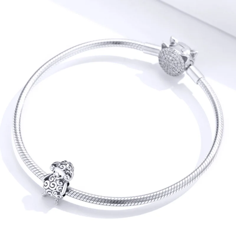 (imagem para) Charm Ovelhinha life Pandora - BSC187 - Visualizar 3