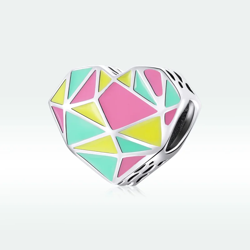 (imagem para) Charm Padrões Geométricos estilo Pandora - SCC1761 - Visualizar 5