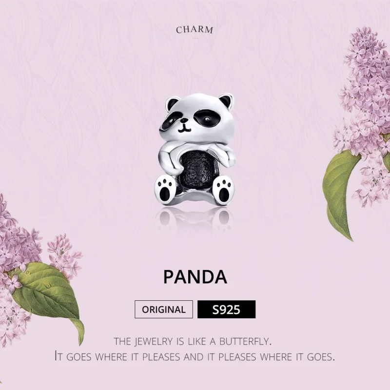 (imagem para) Charm Panda life Pandora - SCC1175 - Visualizar 2
