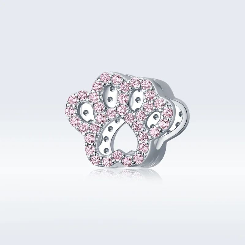 (imagem para) Charm Pata rosa life Pandora - BSC164 - Visualizar 5