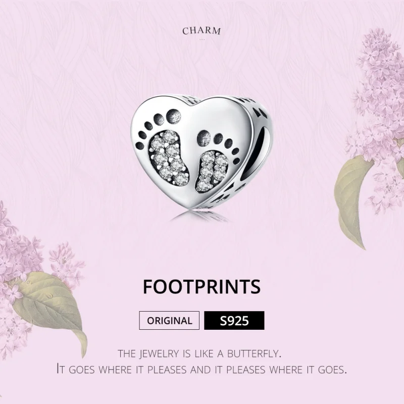 (imagem para) Charm Pegadas life Pandora - SCC1395 - Visualizar 5
