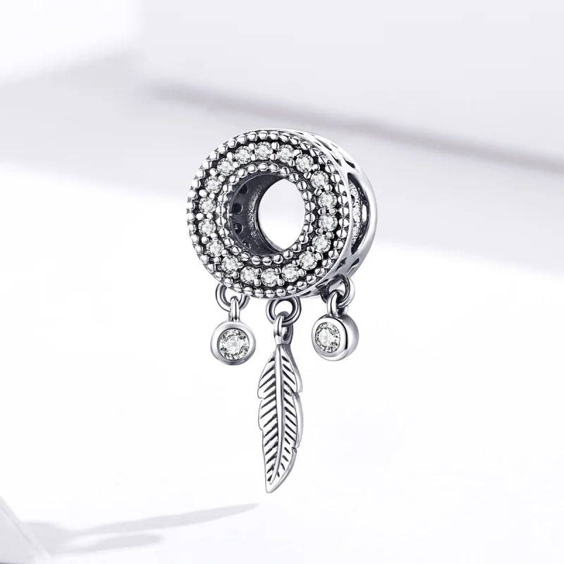 (imagem para) Charm Pena Brilhante life Pandora - SCC1550 - Visualizar 3