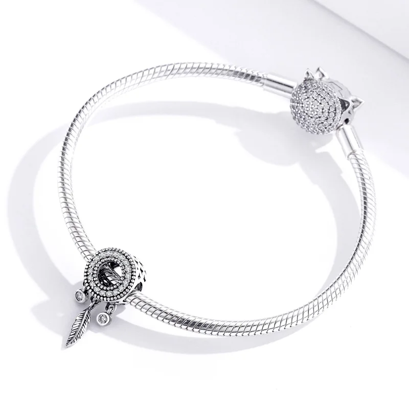 (imagem para) Charm Pena Brilhante life Pandora - SCC1550 - Visualizar 4