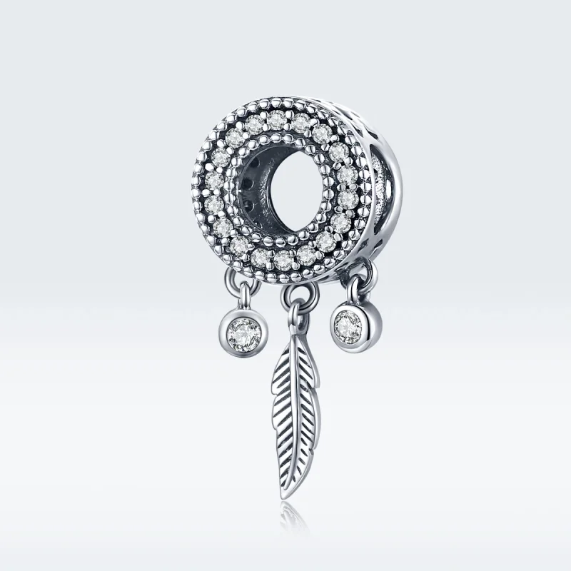 (imagem para) Charm Pena Brilhante life Pandora - SCC1550 - Visualizar 5