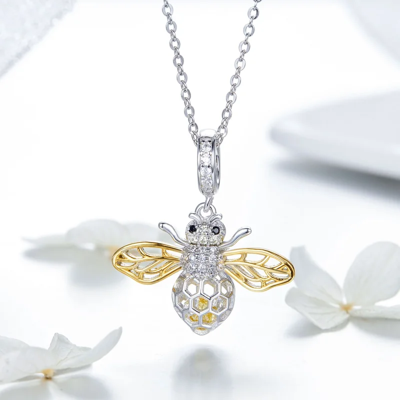 (imagem para) Charm Pendente Abelha de movimento estilo Pandora - SCC1125 - Visualizar 9