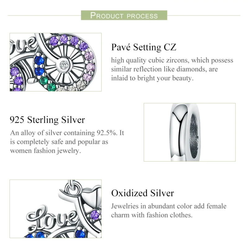 (imagem para) Charm Pendente Bicicleta estilo Pandora - SCC1082 - Visualizar 4