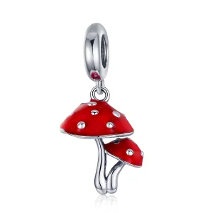 (imagem para) Charm Pendente Cogumelo estilo Pandora - SCC1060