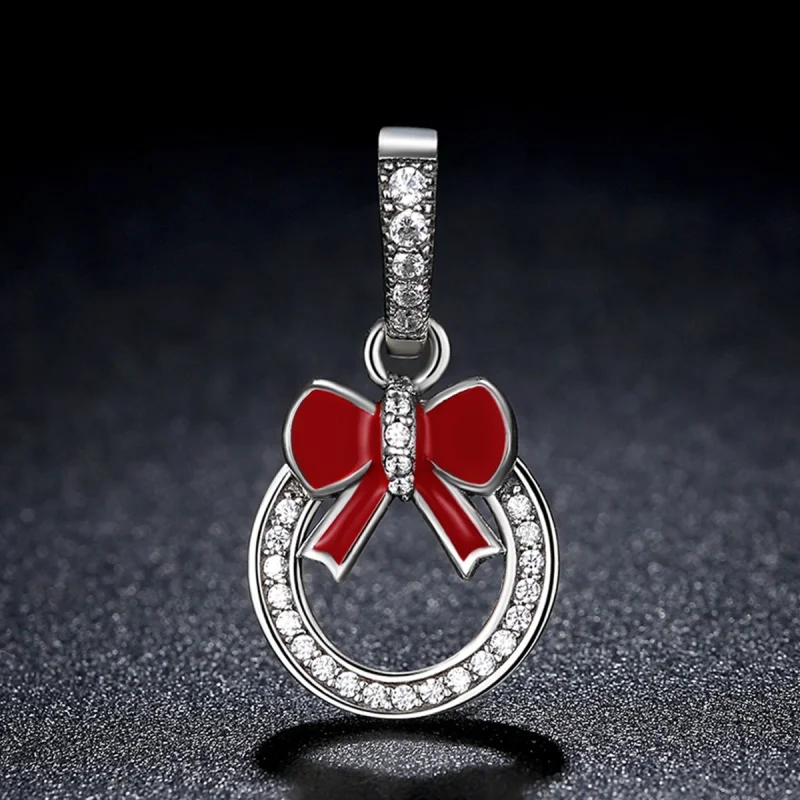 (imagem para) Charm Pendente Coroa de Natal estilo Pandora - SCC077 - Visualizar 5