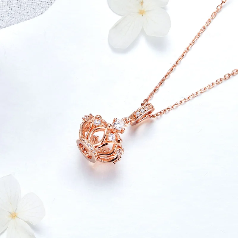 (imagem para) Charm Pendente Coroa Real estilo Pandora Rose - SCC1121 - Visualizar 6