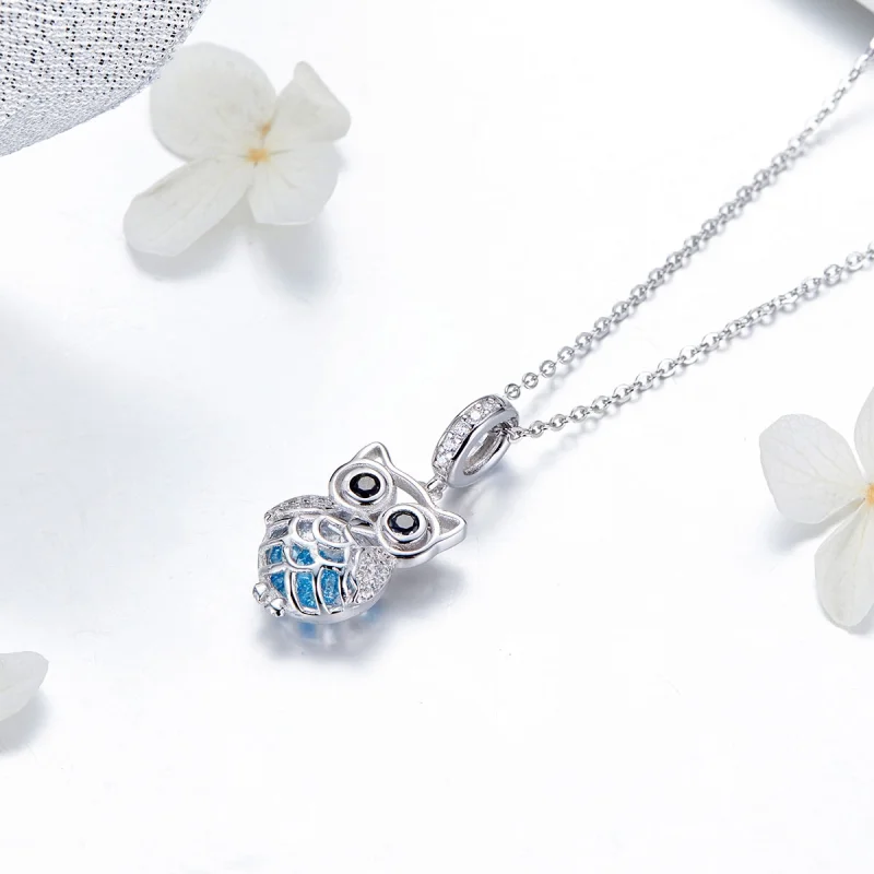 (imagem para) Charm Pendente Coruja perpétua estilo Pandora - SCC1124 - Visualizar 4