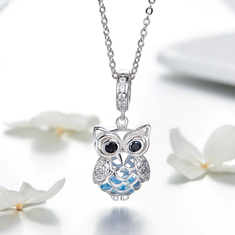(imagem para) Charm Pendente Coruja perpétua estilo Pandora - SCC1124 - Visualizar 7