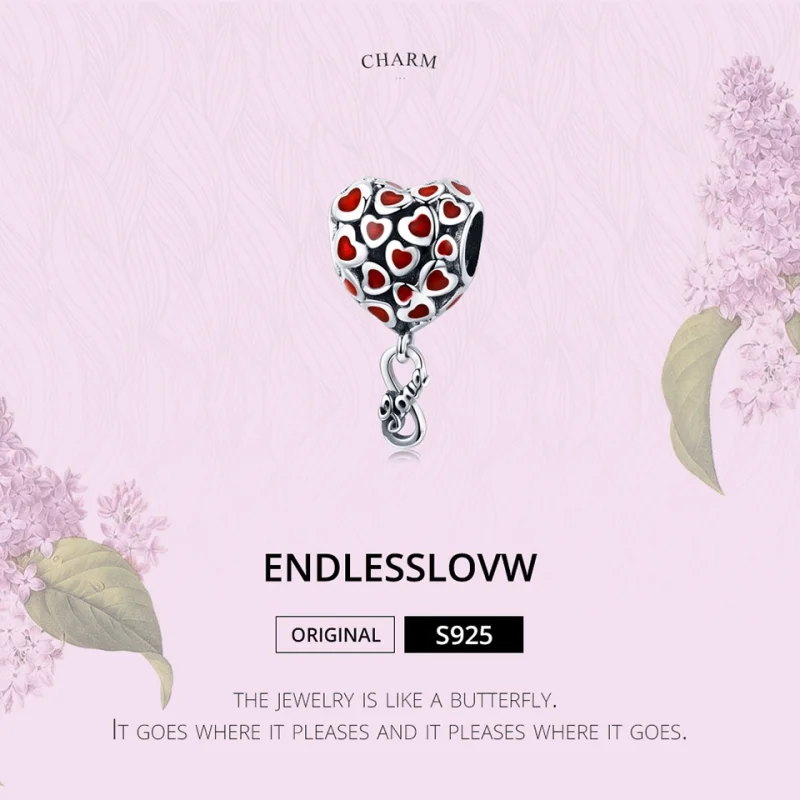(imagem para) Charm Pendente Endlesslovw estilo Pandora - SCC1180 - Visualizar 3