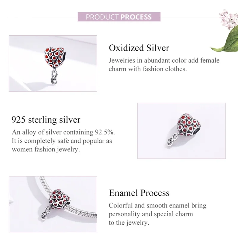 (imagem para) Charm Pendente Endlesslovw estilo Pandora - SCC1180 - Visualizar 6