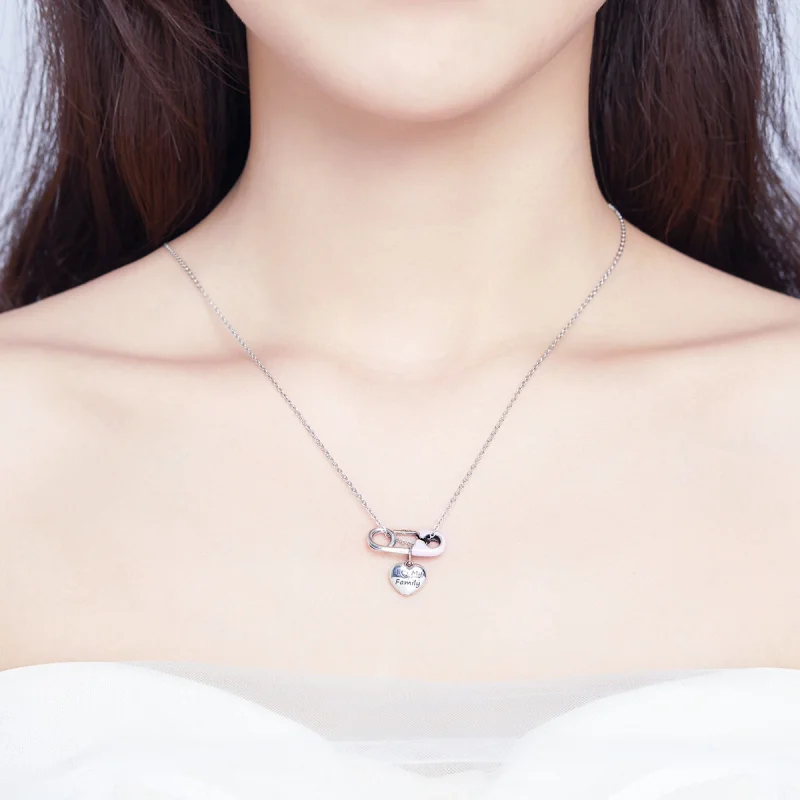 (imagem para) Charm Pendente Eu amo minha família estilo Pandora - SCC1145 - Visualizar 3