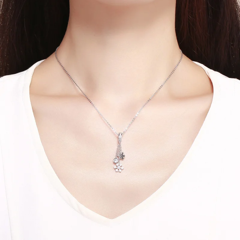 (imagem para) Charm Pendente Floco de neve estilo Pandora - SCC1020 - Visualizar 6