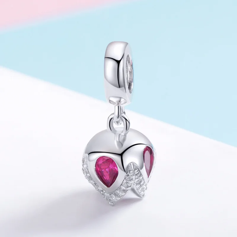 (imagem para) Charm Pendente História da tulipa estilo Pandora - SCC1027 - Visualizar 3