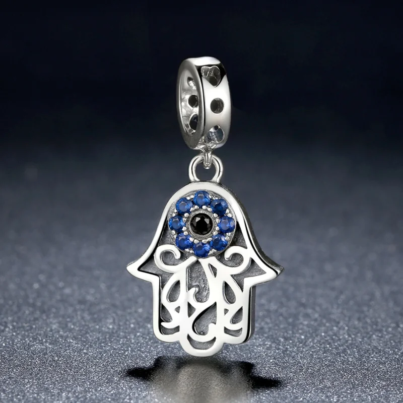 (imagem para) Charm Pendente Mão Hamsa estilo Pandora - SCC085 - Visualizar 5