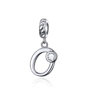 (imagem para) Charm Pendente Numero 0 estilo Pandora - SCC1183-O