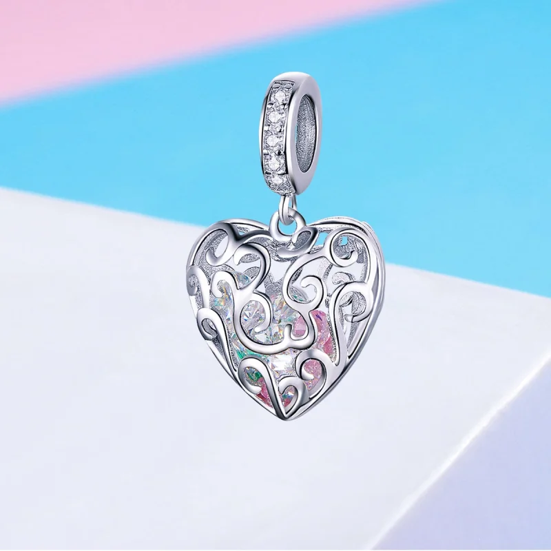 (imagem para) Charm Pendente Palpitação estilo Pandora - SCC1126 - Visualizar 7