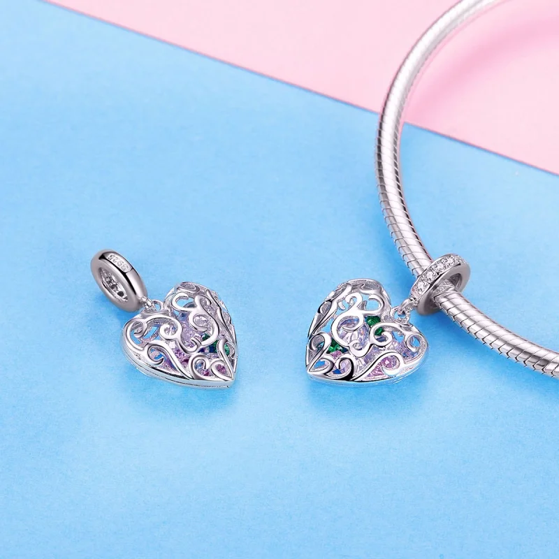 (imagem para) Charm Pendente Palpitação estilo Pandora - SCC1126 - Visualizar 8