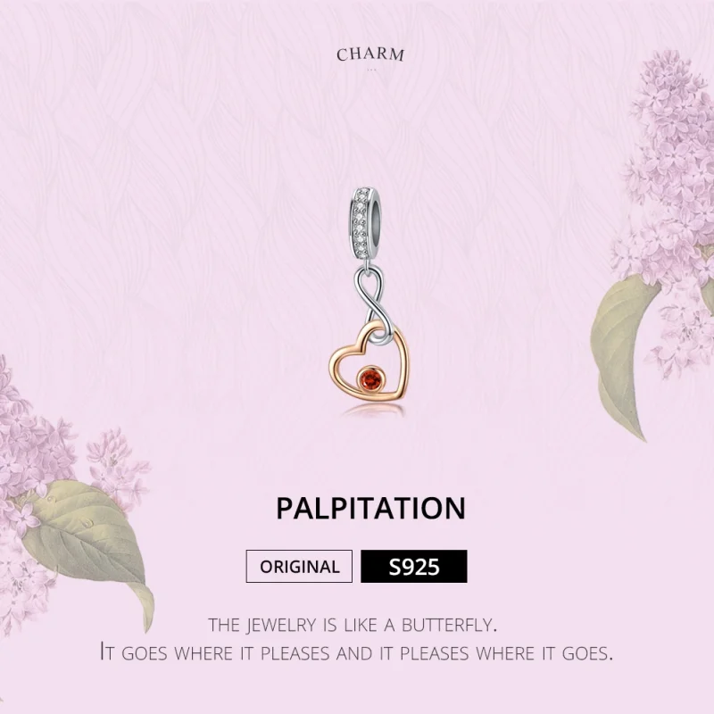 (imagem para) Charm Pendente Palpitação estilo Pandora - SCC1239 - Visualizar 2
