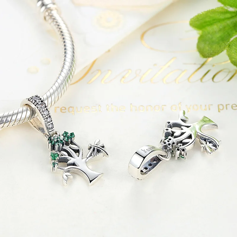 (imagem para) Charm Pendente Árvore da vida estilo Pandora - SCC117 - Visualizar 4