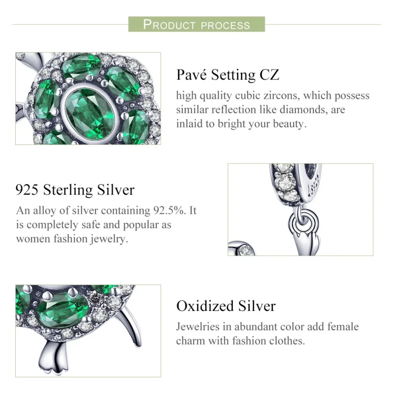 (imagem para) Charm Pendente Tartaruga estilo Pandora - SCC1017 - Visualizar 7