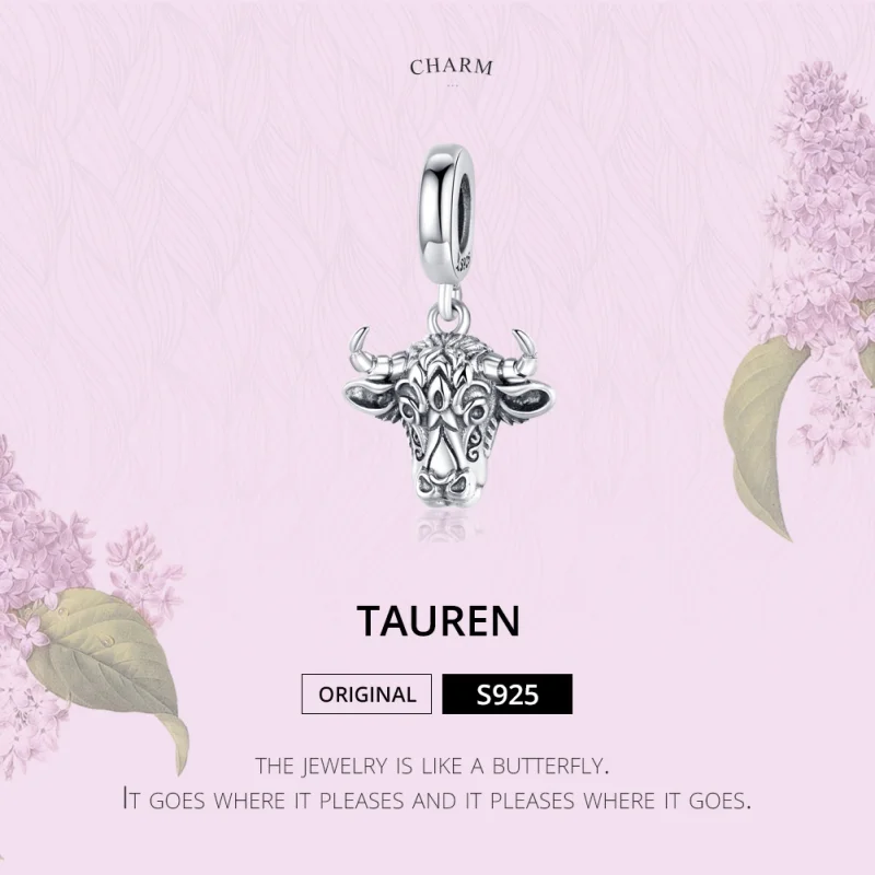 (imagem para) Charm Pendente Tauren life Pandora - SCC1316 - Visualizar 3