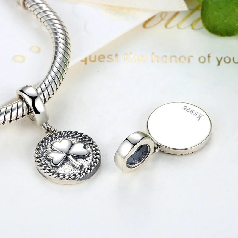 (imagem para) Charm Pendente Trevo life Pandora - SCC039 - Visualizar 2