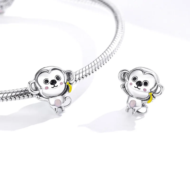 (imagem para) Charm Pequeno macaco life Pandora - SCC1575 - Visualizar 4
