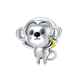 (imagem para) Charm Pequeno macaco life Pandora - SCC1575