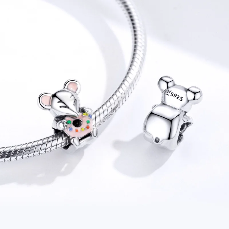 (imagem para) Charm Ratinho life Pandora - SCC1318 - Visualizar 5
