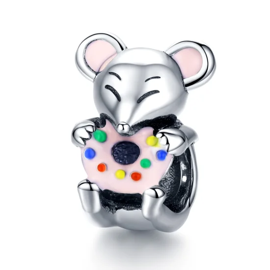 (imagem para) Charm Ratinho life Pandora - SCC1318