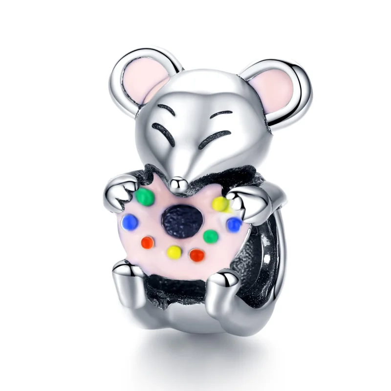 (imagem para) Charm Ratinho life Pandora - SCC1318
